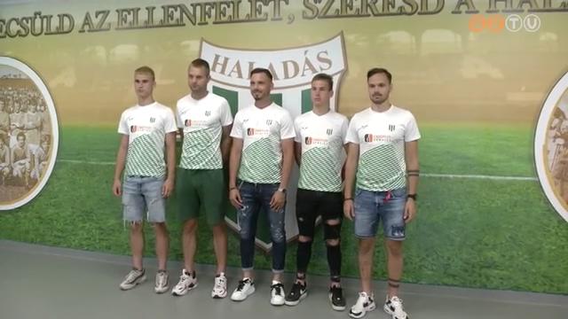 Öt új játékost igazolt a Haladás labdarúgócsapata a 2021-22-es szezonra Öt új játékost igazolt a Haladás labdarúgócsapata a 2021-22-es szezonra
