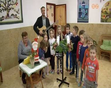 Adventre hangol� programot szerveztek a Sziv�rv�ny oviban