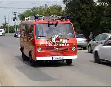 Új tűzoltóautó Vépen Új tűzoltóautó Vépen