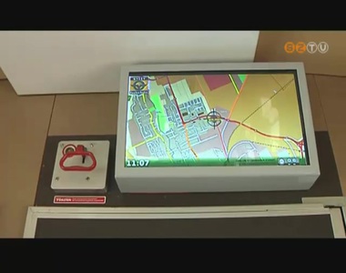 Saj�t fejleszt�s� fed�lzeti utast�j�koztat� ker�l a GYSEV vonataira