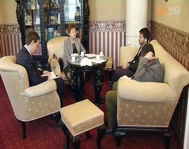 A szlov�n sz�viv�vel tal�lkozott a megyei k�zgy�l�s eln�ke