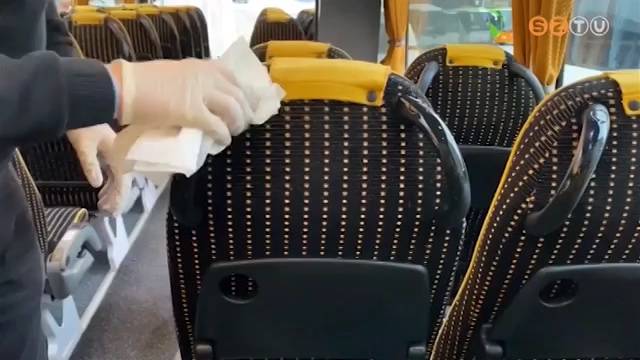 Tömegközlekedés: csökkenő utasszám, változó menetrend, fertőtlenítés Tömegközlekedés: csökkenő utasszám, változó menetrend, fertőtlenítés