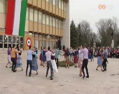 M�rcius 15-i megeml�kez�sek Szombathelyen