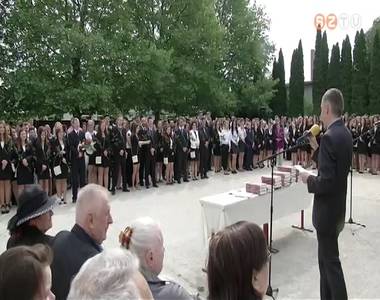 Városszerte elballagtak a középiskolások Városszerte elballagtak a középiskolások