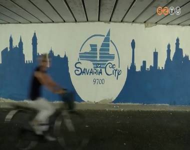 Falfestmény az aluljáróban Falfestmény az aluljáróban