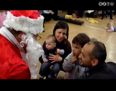 A tévében járt a Mikulás