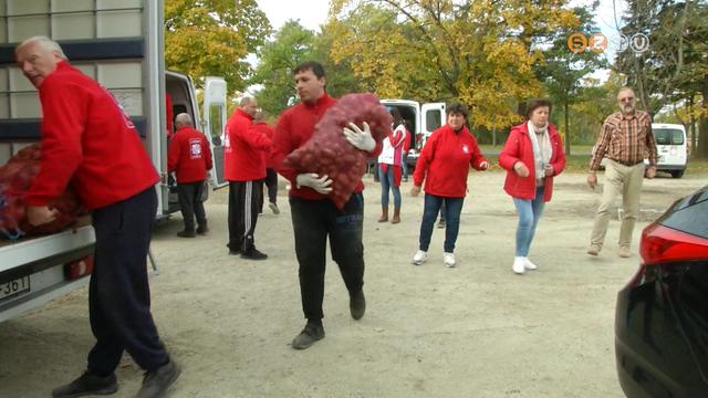 Krumpliosztás - Rászoruló családoknak juttat élelmiszeradományt az egyházmegyei karitász Krumpliosztás - Rászoruló családoknak juttat élelmiszeradományt az egyházmegyei karitász