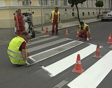 Útfestés a városban
Útfestés a városban