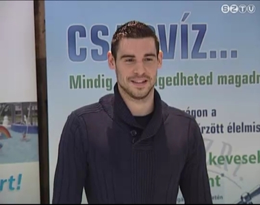 Szombathelyen készül az olimpiára Kiss Gergő világbajnoki bronzérmes úszó