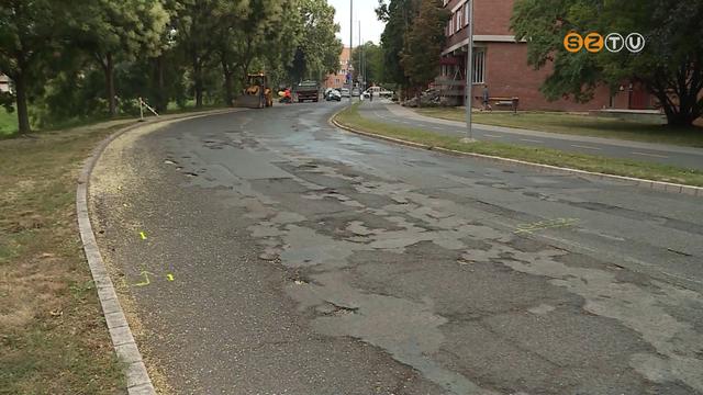 Elkezdődött a Magyar László utca felújítása Elkezdődött a Magyar László utca felújítása