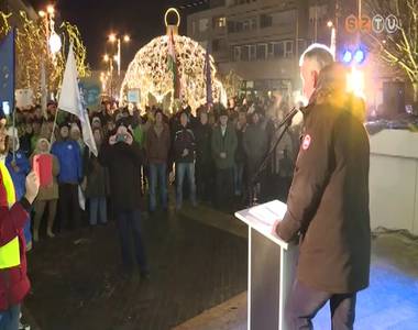 Szombathelyt is el�rte a t�ntet�si hull�m