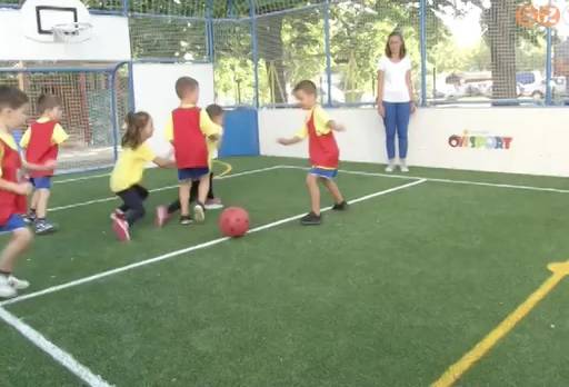 Újabb négy óvoda gazdagodott multifunkcionális sportpályával Újabb négy óvoda gazdagodott multifunkcionális sportpályával