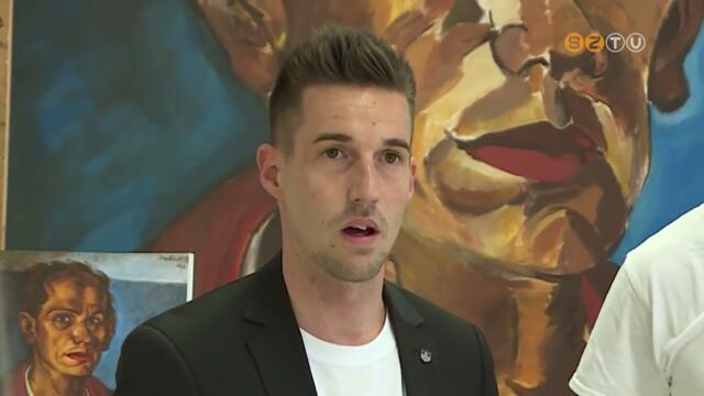 risi festmny kszl a Mvszeti szakgimnziumban Derkovits Gyula tiszteletre